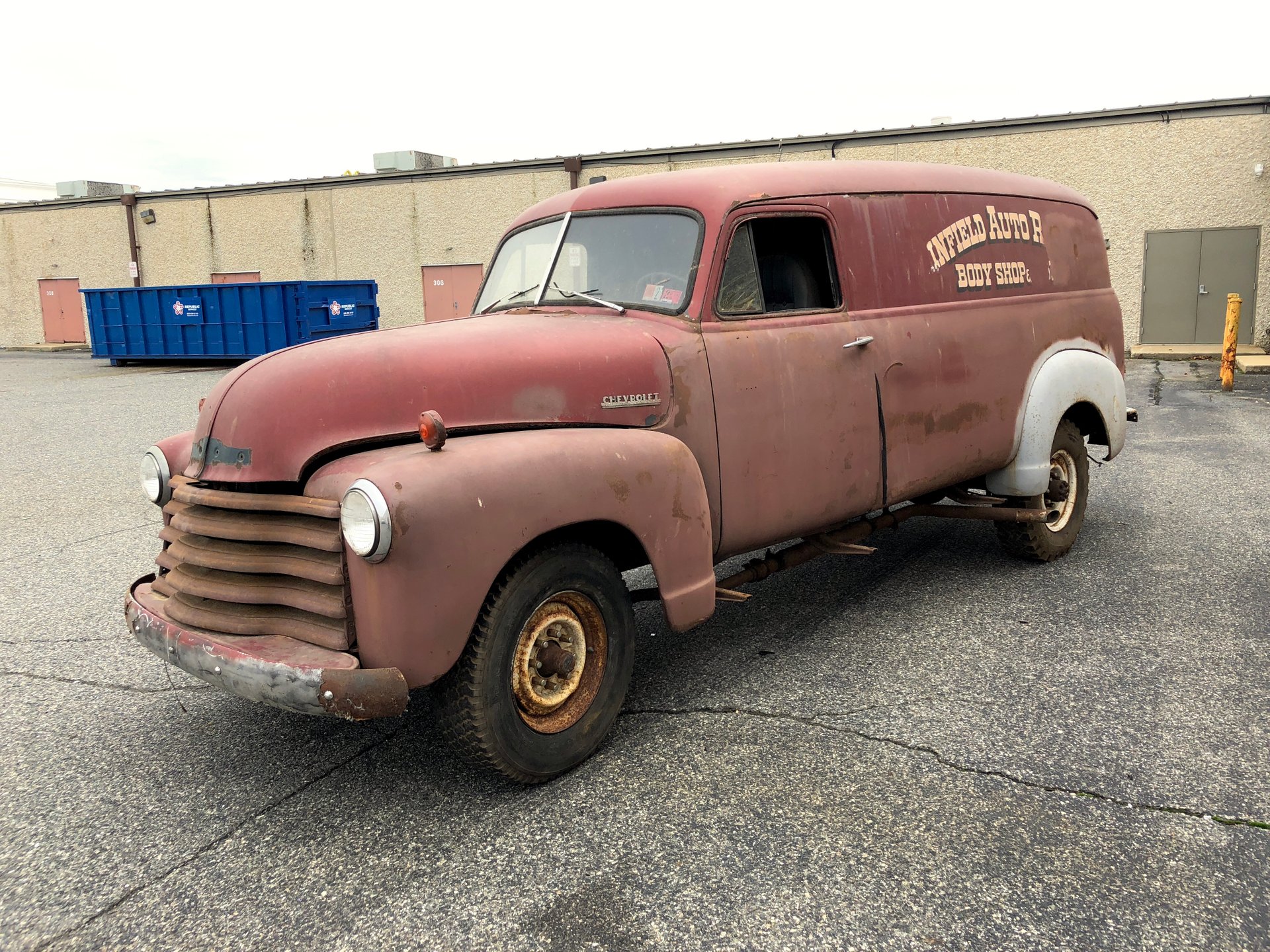 1950 Chevrolet 1-Ton Panel Truck