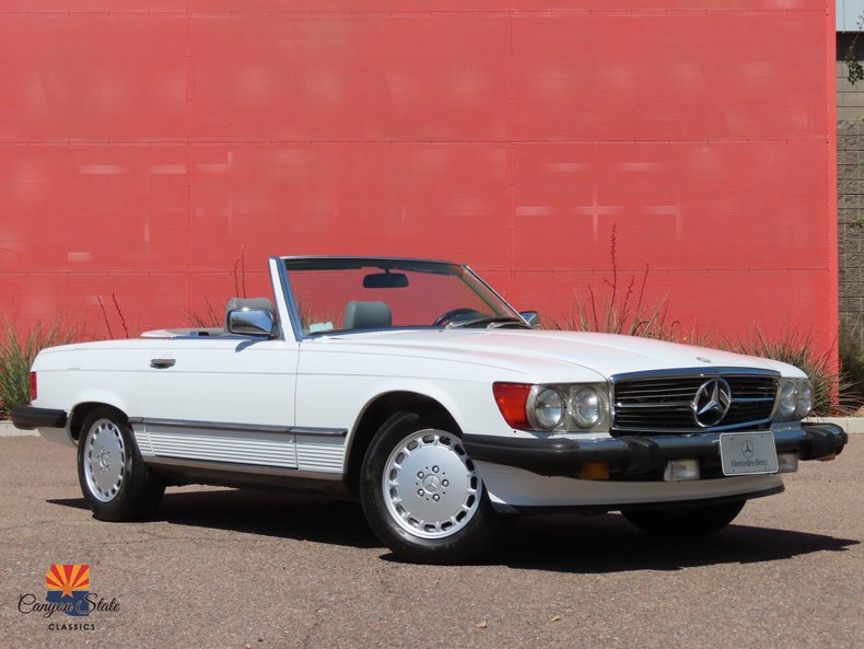 1989 Mercedes-Benz 560 Series 2dr Coupe 560SL Roadster 