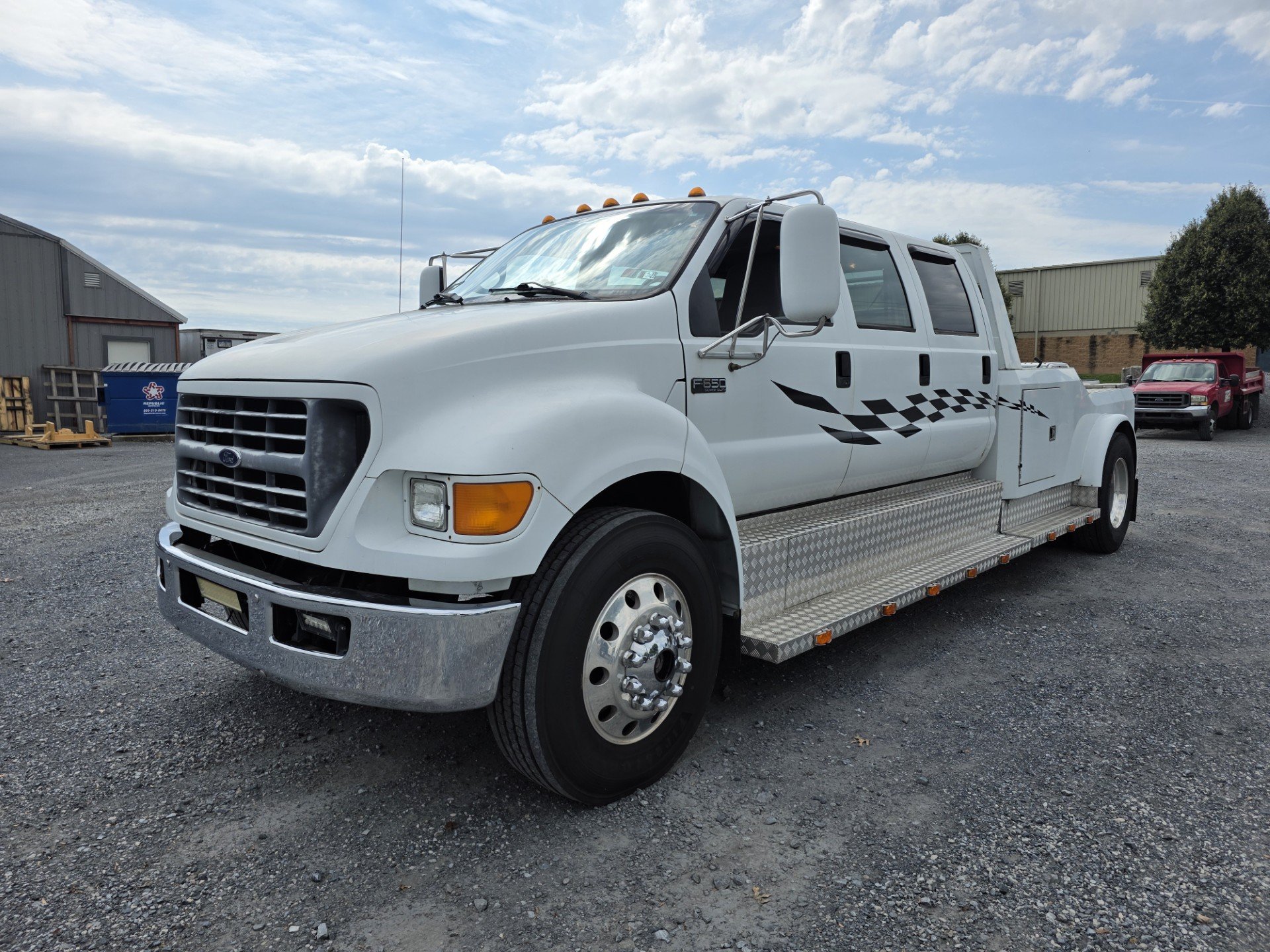 2000 ford f650 6 door super hauler