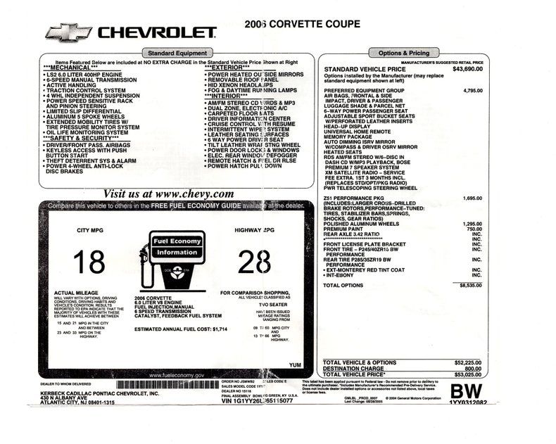 2006 Chevrolet Corvette 39