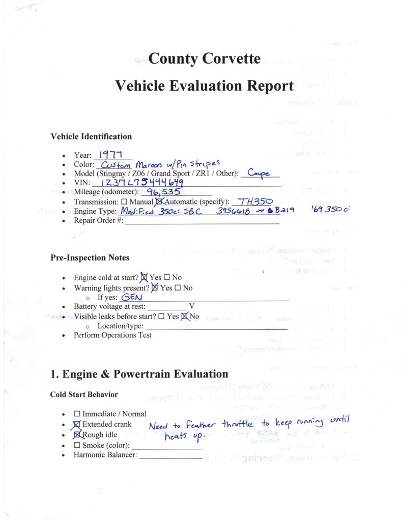 1977 Chevrolet Corvette Coupe 6