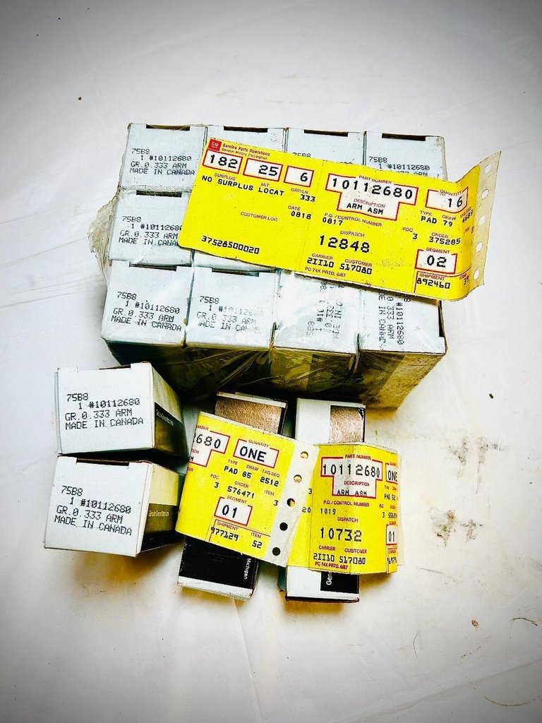 NOS Big Block Chevrolet Stamper Steel Long Slot Rocker Arms #10112680 ...