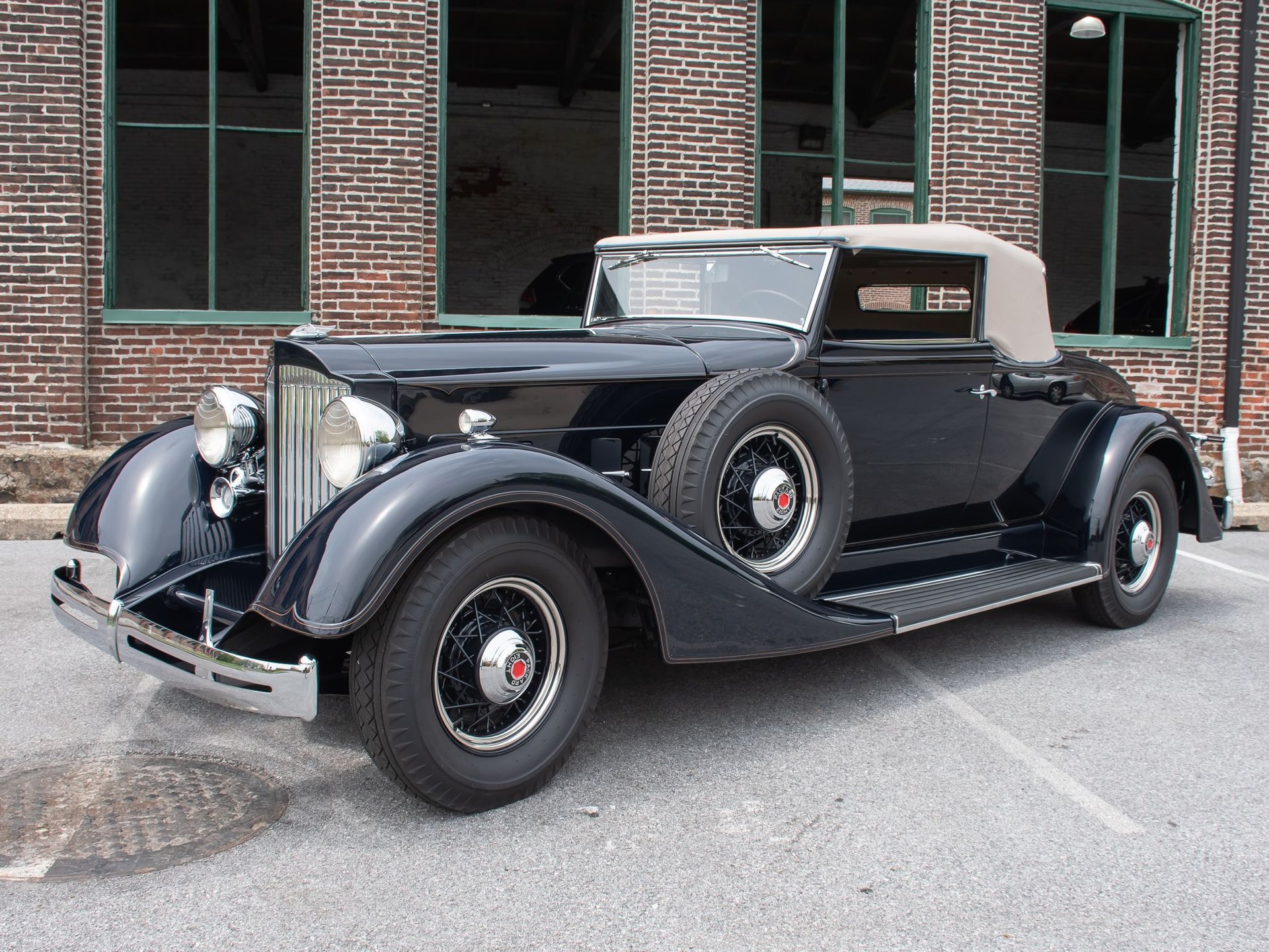 1934 packard standard eight coupe roadster series 1101