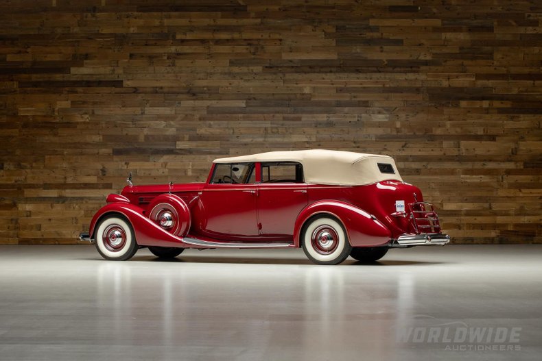 1937 Packard Twelve 1508 Convertible Sedan For Sale