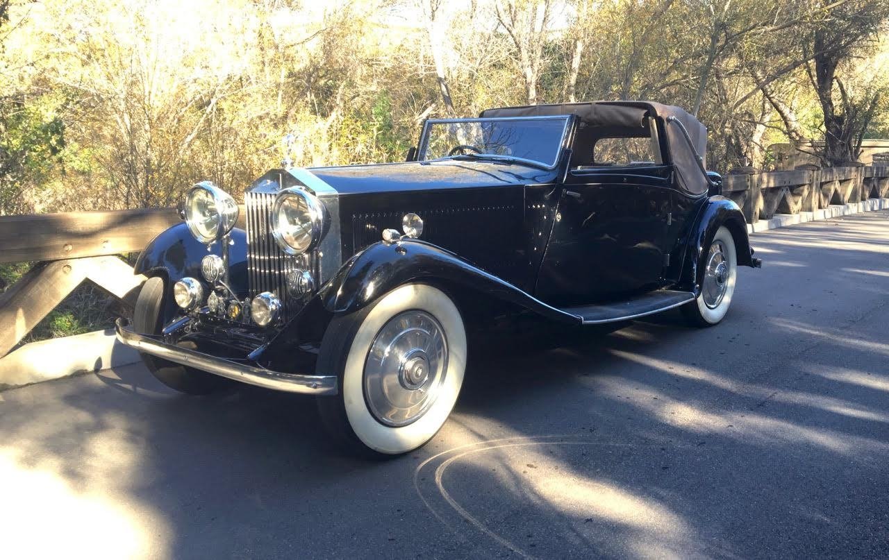 1933 rolls royce 20 25 drophead coupe