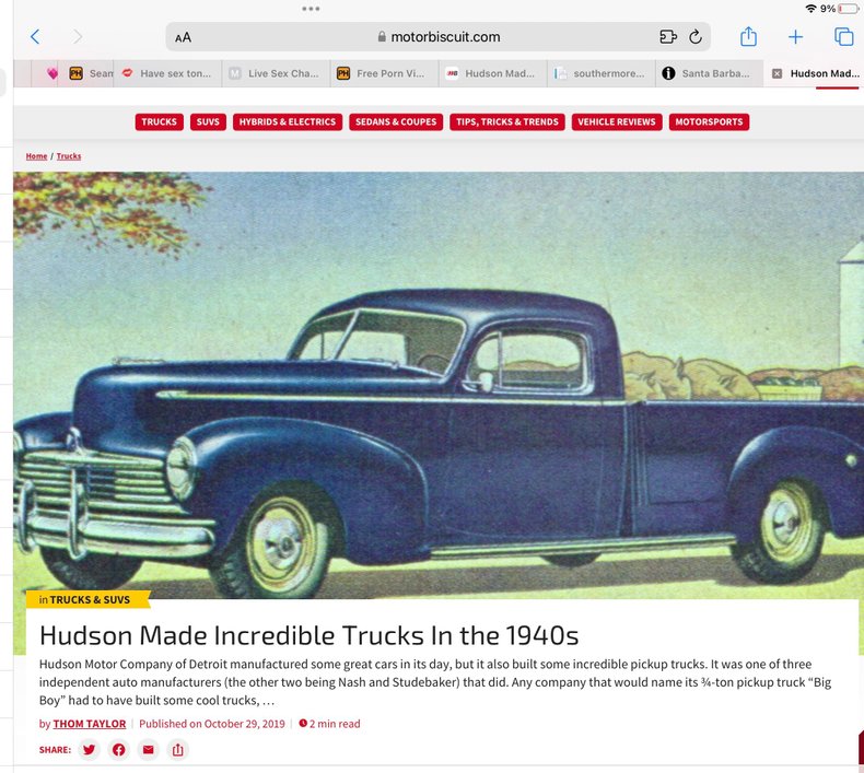 1946 Hudson Big Boy Pickup Truck 55