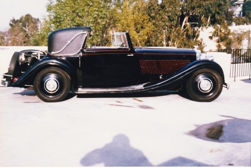 1937 bentley 4 1 4 litre sedanca coupe