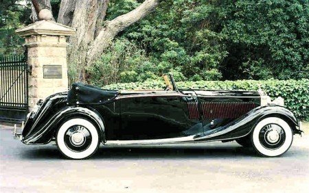 1934 rolls royce phantom ii continental 3 position drophead coupe