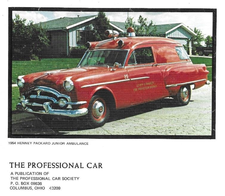 For Sale 1954 Packard Henney Jr Ambulance