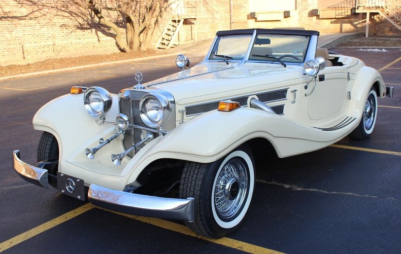For Sale 1936 Mercedes Benz 500K Roadster Replica by Heritage