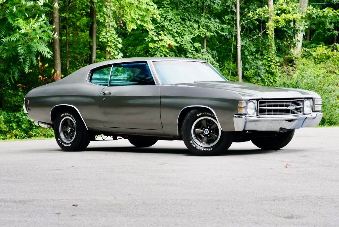 1971 chevrolet chevelle malibu v8 automatic