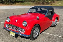 For Sale 1960 Triumph TR3