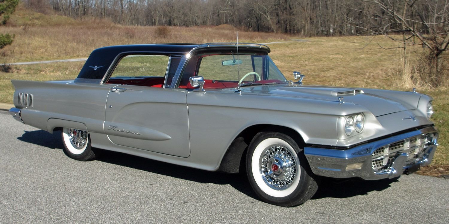 1960 ford thunderbird sunroof coupe