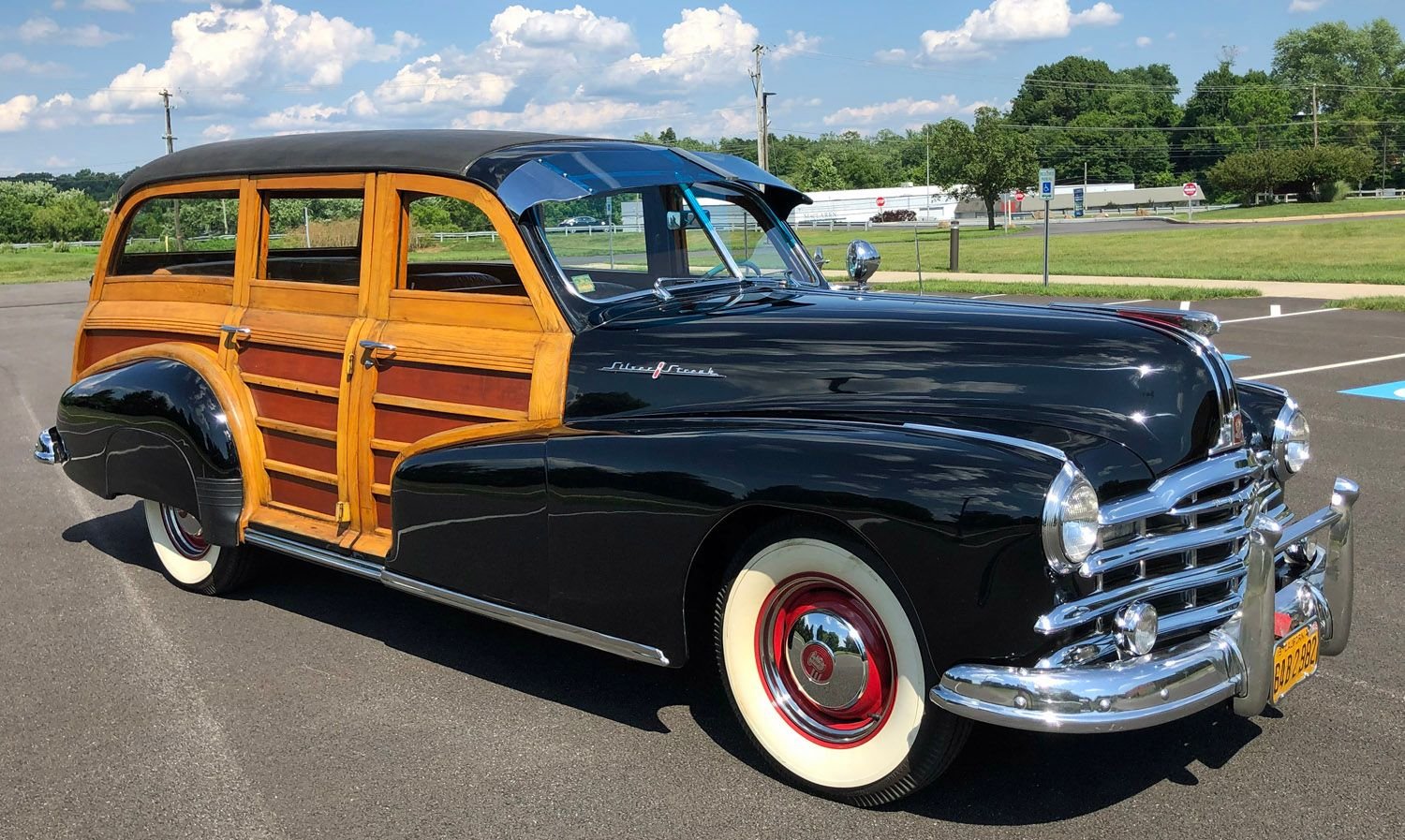 1948 pontiac silverstreak woodie wagon