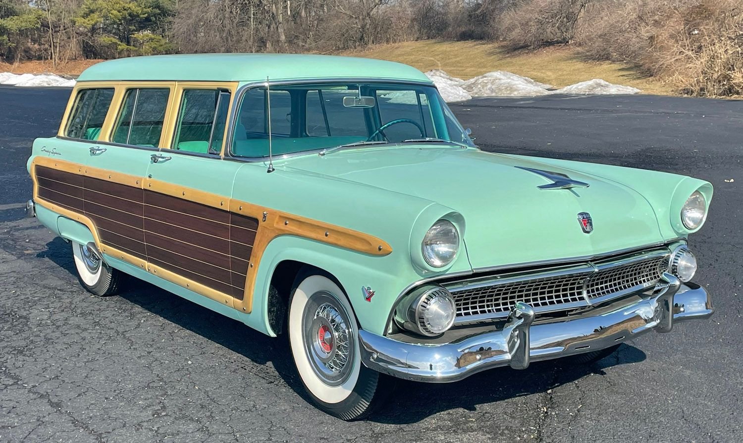 1955 ford country squire station wagon