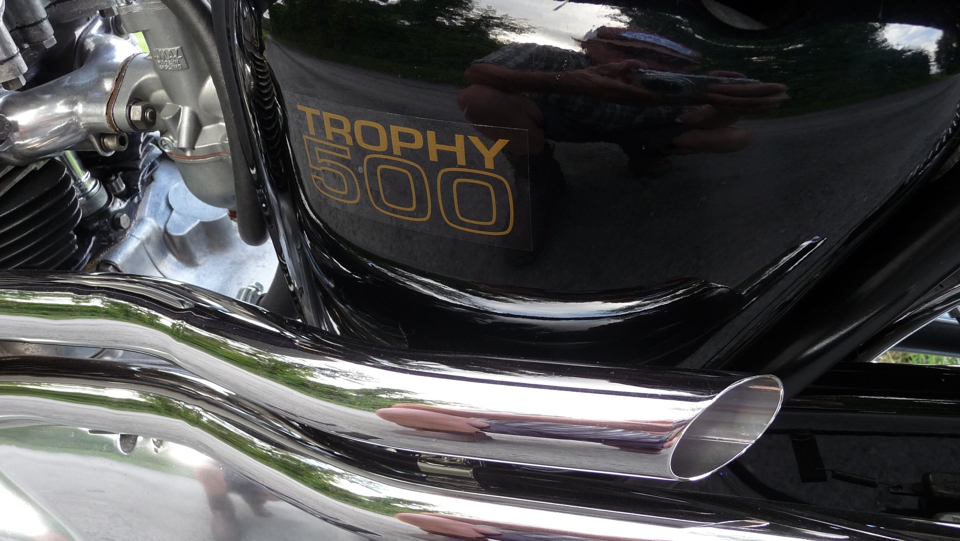 1970 Triumph Trophy 500 T100 Competition