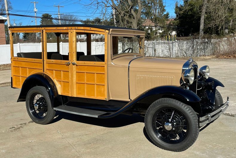 1931 ford model a woodie wagon