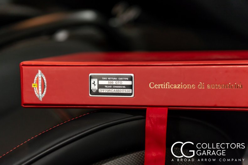 For Sale 2011 Ferrari 599 GTO