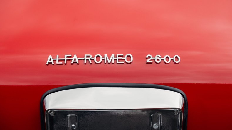 For Sale 1966 Alfa Romeo 2600 Spider