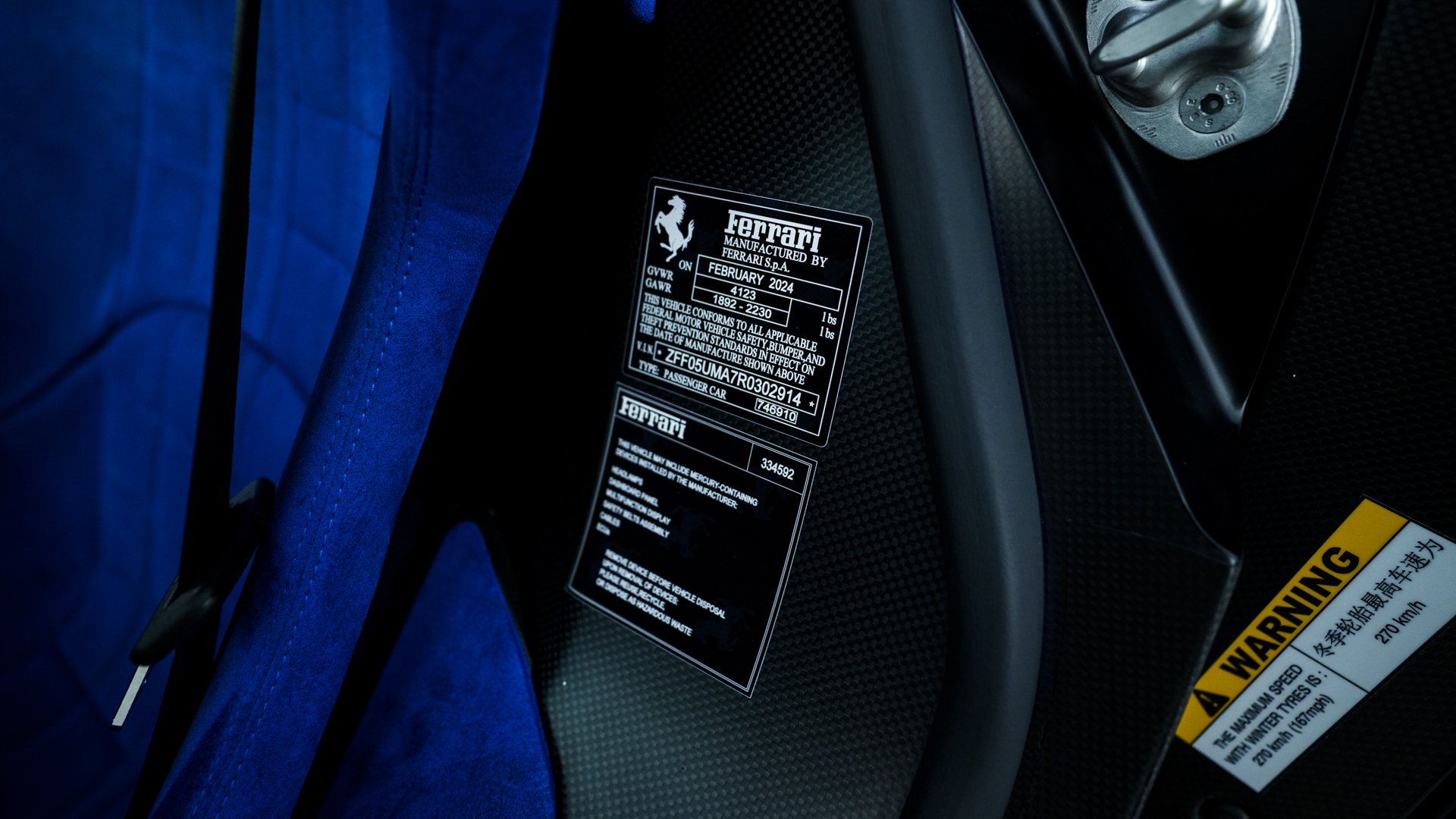 Broad Arrow Private Sales | 2024 Ferrari SP3 Daytona