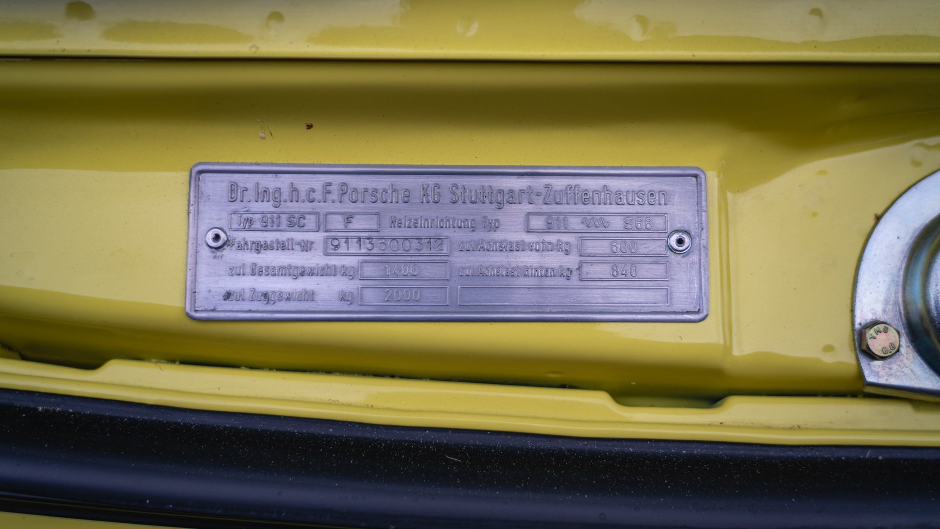 Broad Arrow Private Sales | 1973 Porsche 911 Carrera RS Touring