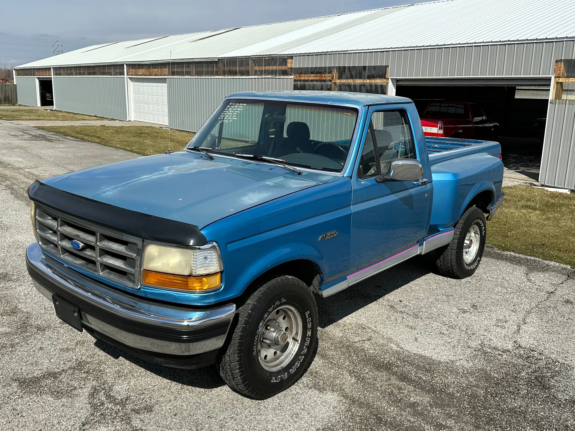 1992 ford f 150 series flareside 117 wb 4wd