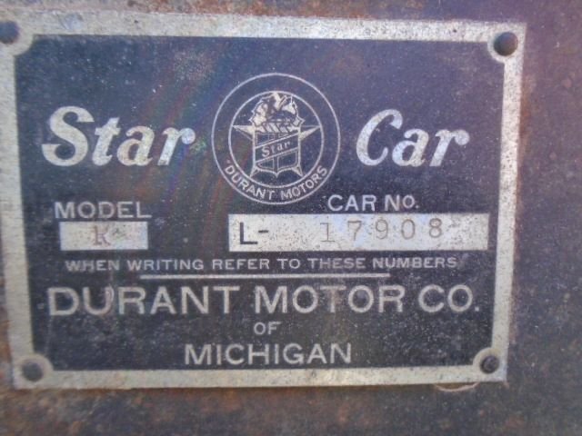 1927 Durant Star 9