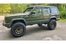 1997 jeep cherokee army green