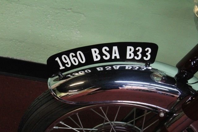1960 BSA B33