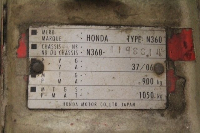 1969 Honda N360