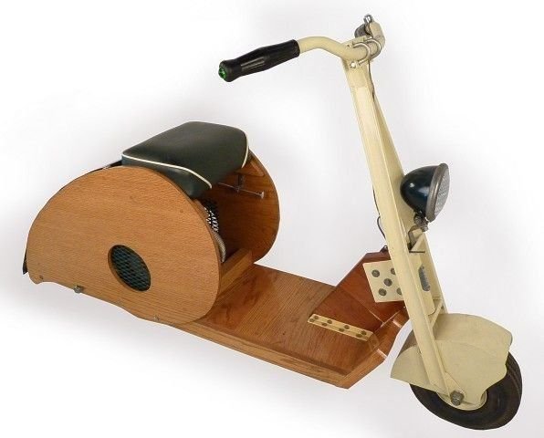 N/A WOOD BODIED SCOOTER CLIPPER J. LINGER