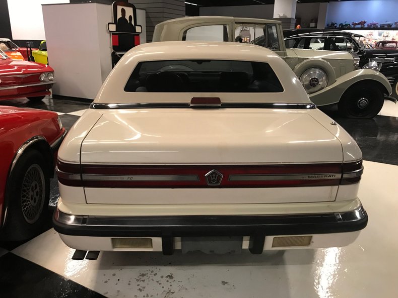 1991 Chrysler LEBARON MASERATI
