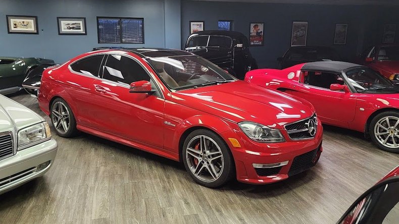 2012 Mercedes-Benz C63 AMG Coupe P31 Pano