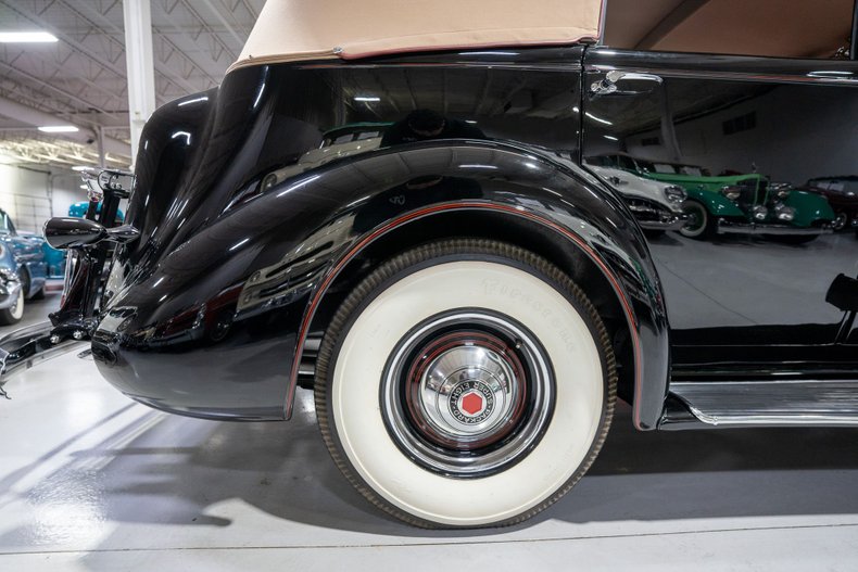 1937 Packard Super Eight Convertible Sedan 25