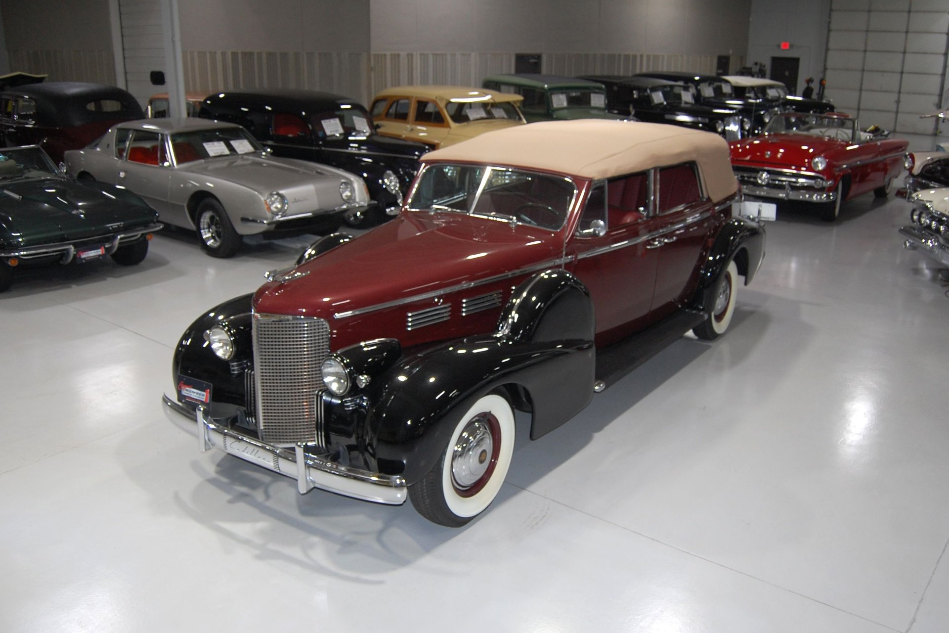 1938 cadillac series 75 4 door convertible sedan