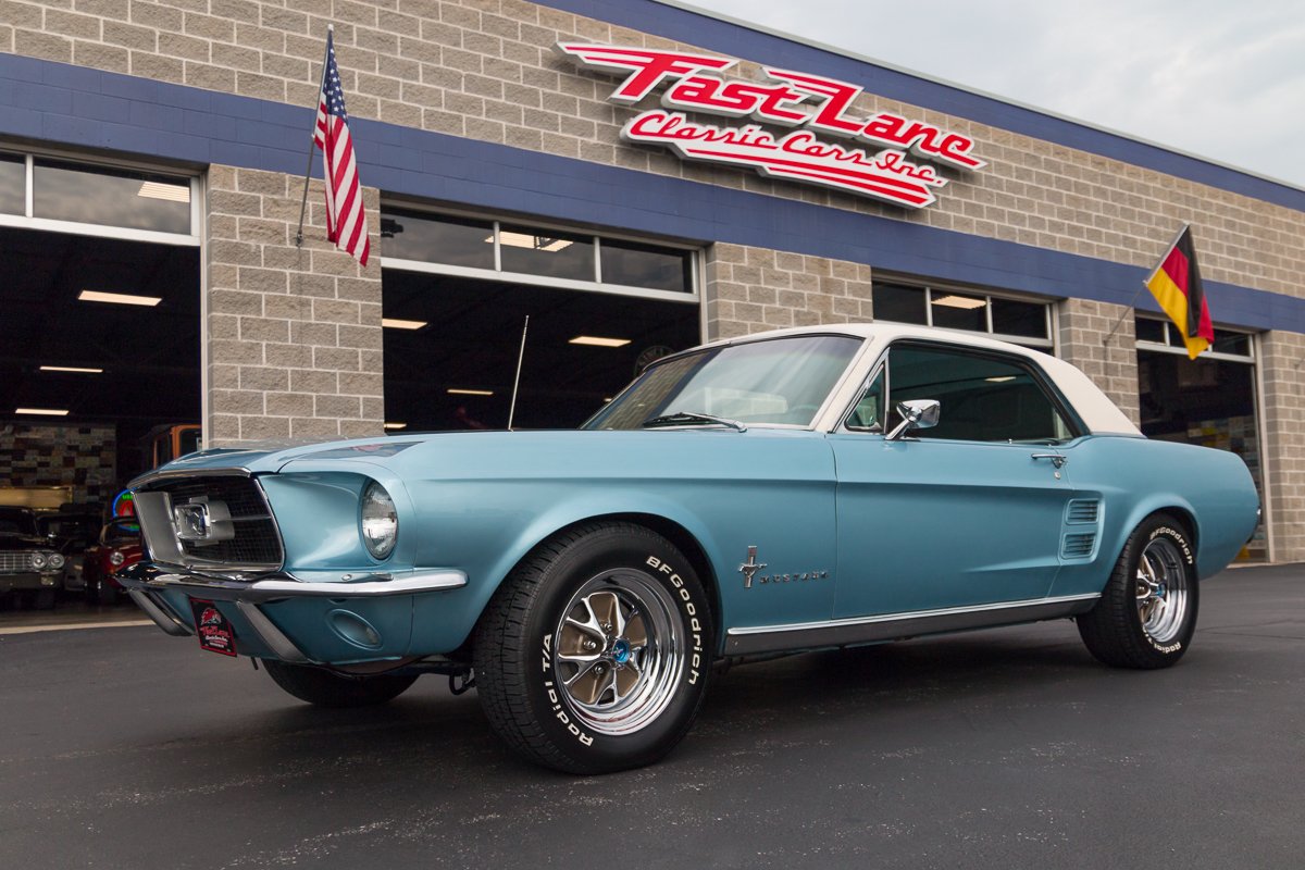1967 ford mustang s code