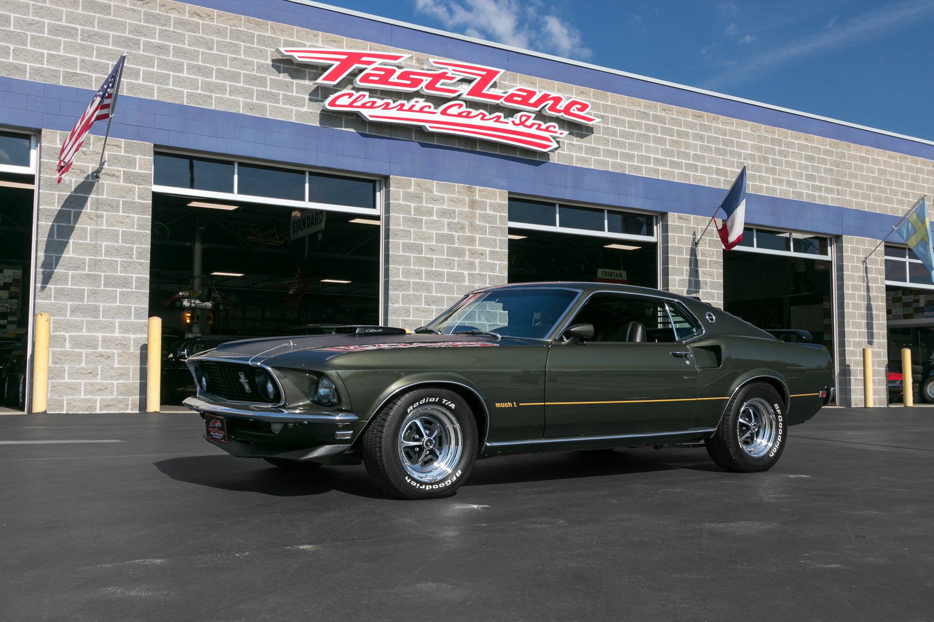 1969 ford mustang mach 1 r code