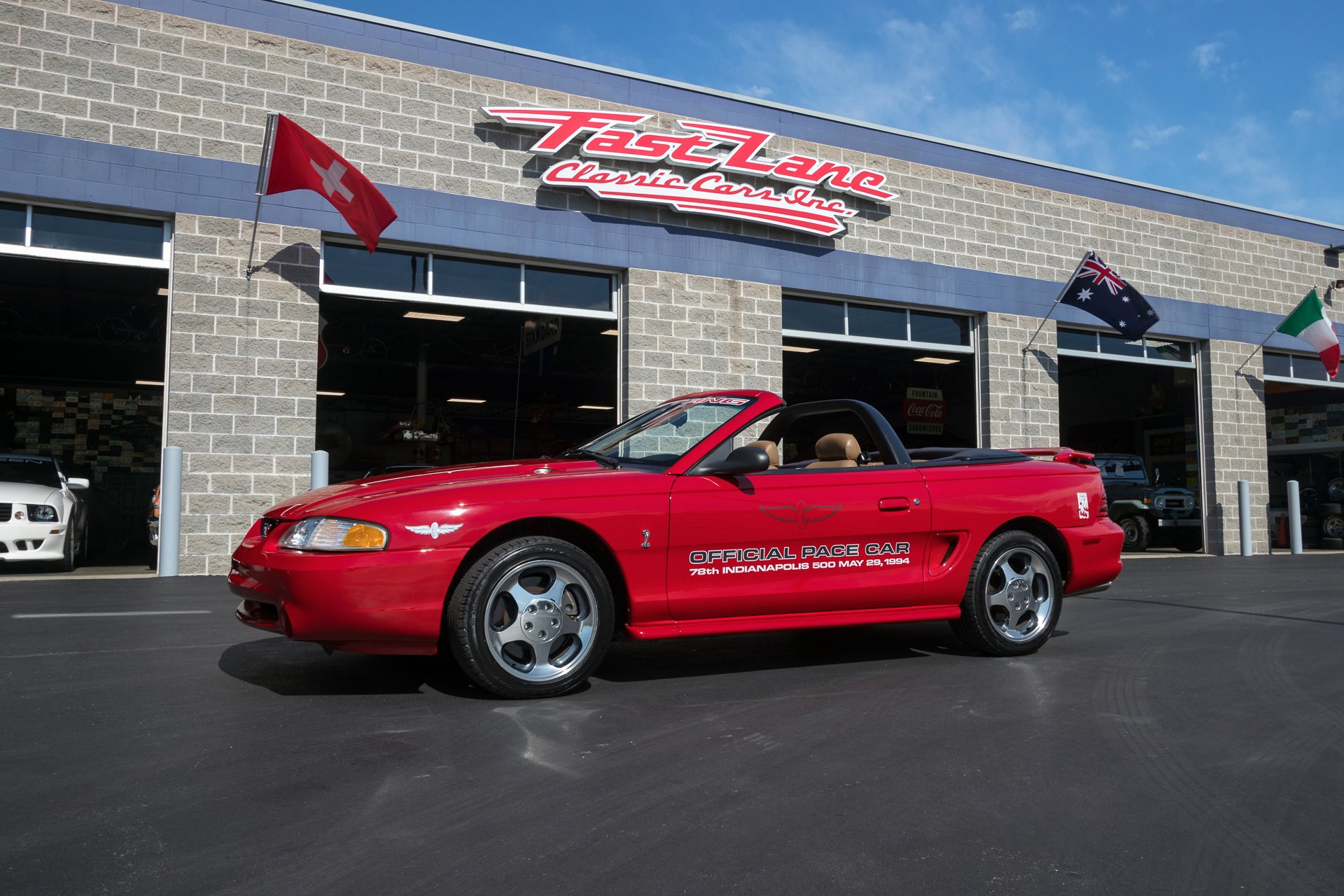1994 ford mustang svt cobra indy pace car