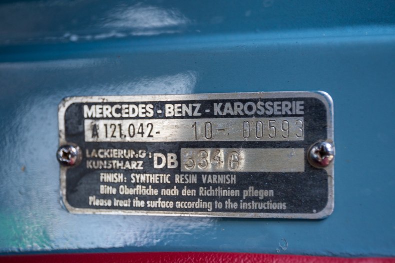 1962 Mercedes-Benz 190SL
