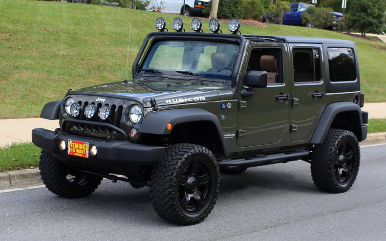 2015 Jeep RUBICON UNLIMITED CUSTOM | 2015 Wrangler Unlimited Rubicon for  sale to buy or purchase low miles 1 owner | Flemings Ultimate Garage  Classic Cars, Muscle Cars, Exotic Cars, Camaro, Chevelle,