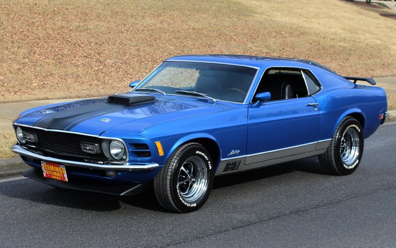 1970 Ford Mustang | 1970 Ford Mustang Mach 1 Grabber Blue for sale to ...