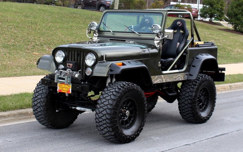 1978 Jeep CJ7 4X4 | 1978 Jeep CJ-7 4x4 V8 for sale to buy or purchase lift  kit mickey Thompson | Flemings Ultimate Garage Classic Cars, Muscle Cars,  Exotic Cars, Camaro, Chevelle,