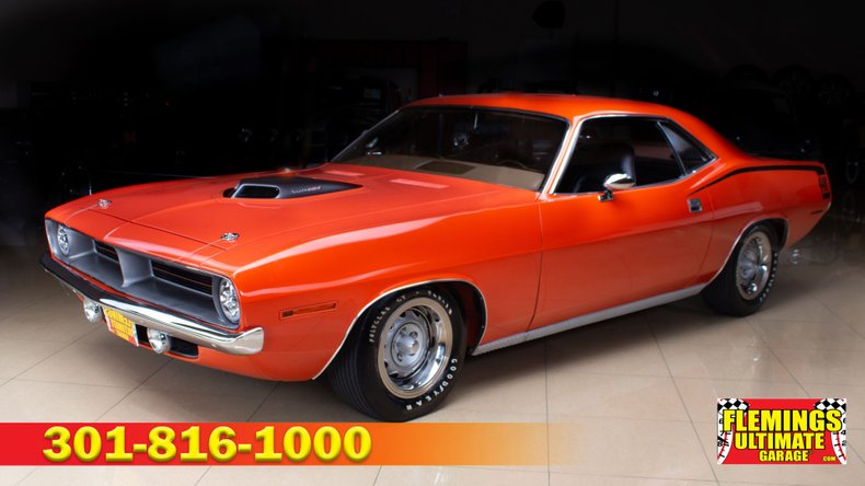 1970 Plymouth Cuda 1970 Cuda 440 6bbl 3x2bbls Carbs Six Pack For Sale To Buy Or Purchase Flemings Ultimate Garage Classic Cars Muscle Cars Exotic Cars Camaro Chevelle Impala Bel Air