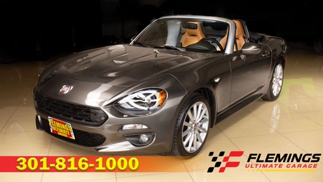 2017 Fiat 124 Spider Lusso 6 speed