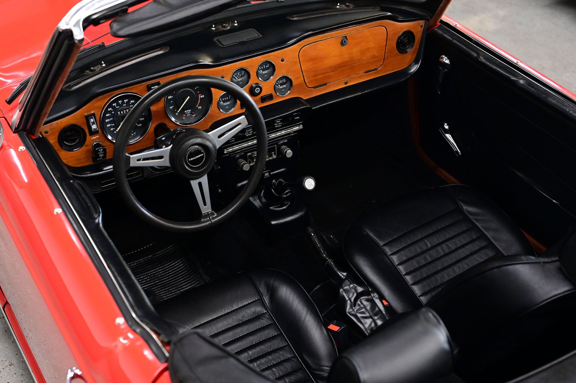 f8383u | 1973 Triumph TR6 | Frazier Motorcar Company