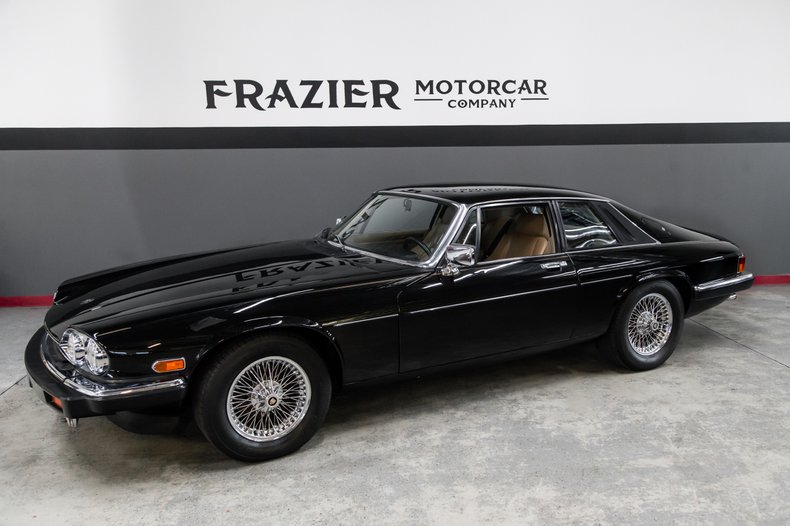 1989 Jaguar XJS BLACK/TAN COUPE