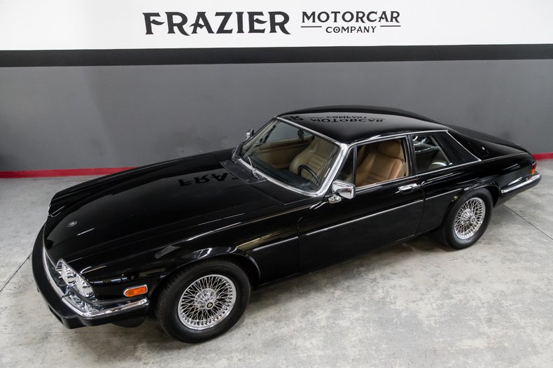 1989 Jaguar XJS BLACK/TAN COUPE