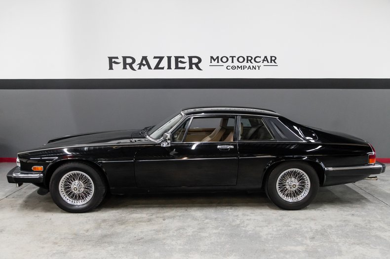 1989 Jaguar XJS BLACK/TAN COUPE