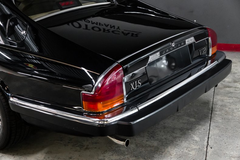 1989 Jaguar XJS BLACK/TAN COUPE