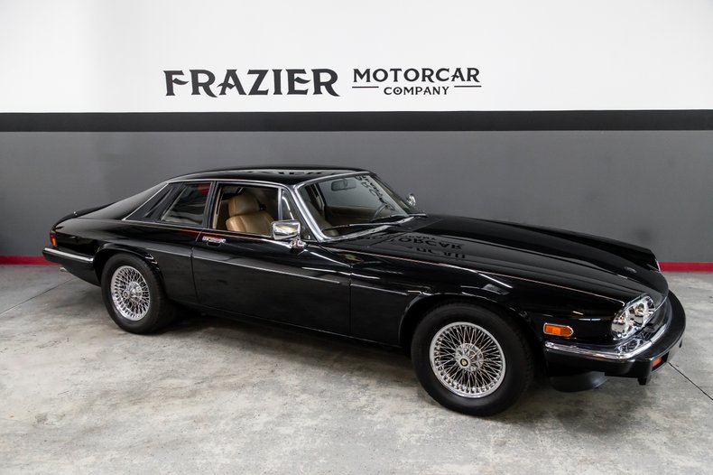 1989 Jaguar XJS BLACK/TAN COUPE